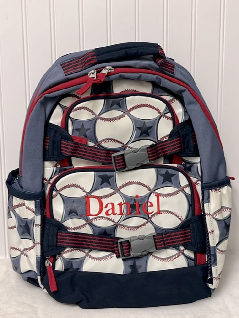 Pottery Barn Kids Mackenzie baseball backpack